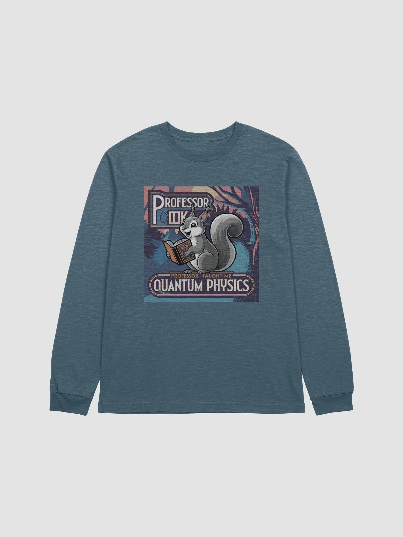 Professor Book Quantum Physics Long Sleeve Tee product image (1)