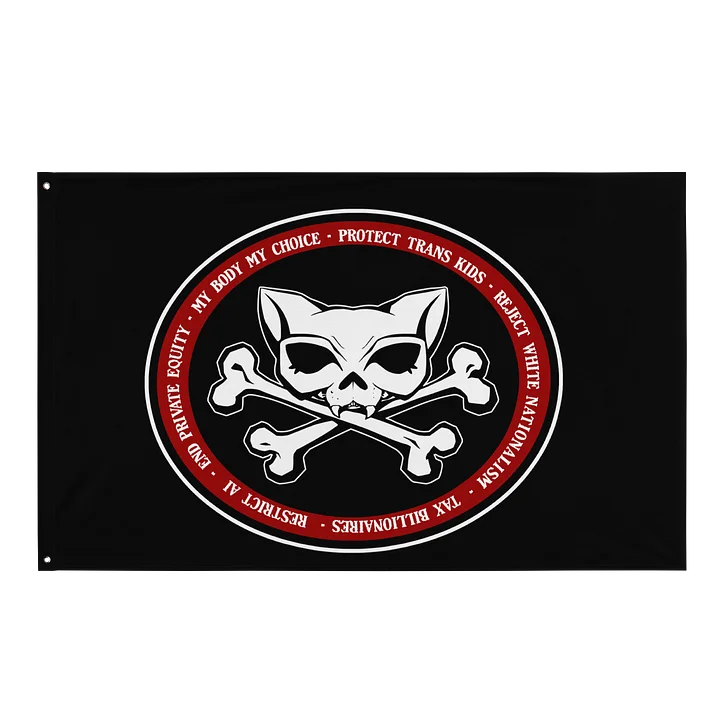 Redline My Politics v1 Flag product image (1)
