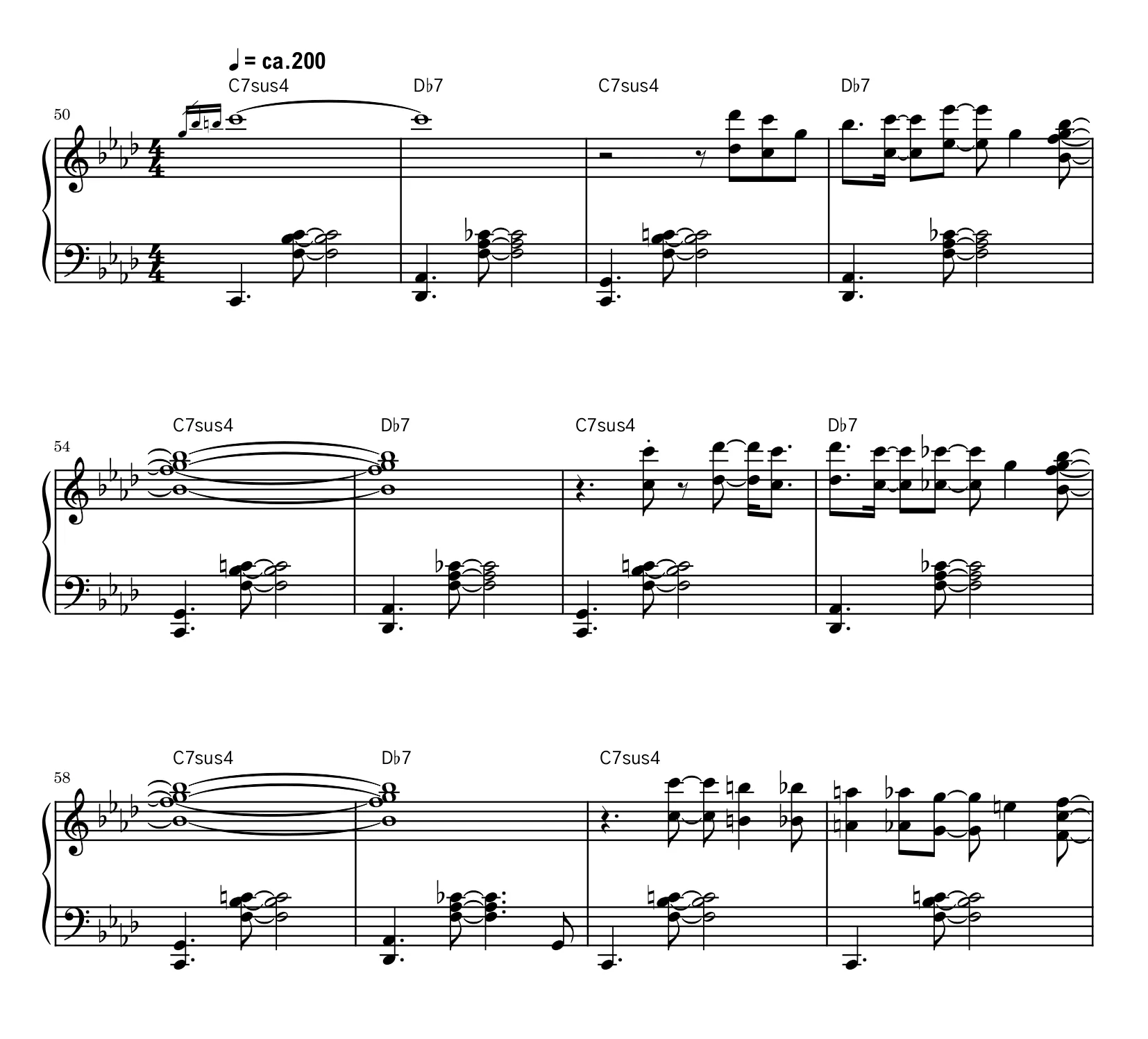 Michel Petrucciani - Caravan (Frankfurt) - Sheet music (PDF) product image (2)