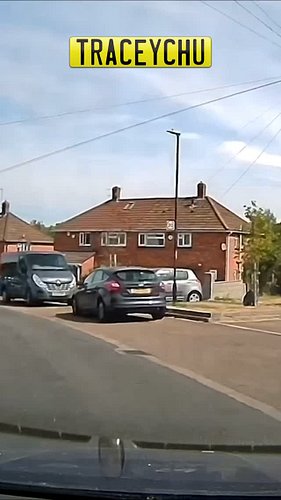 👩‍❤️‍💋‍👨💋💕💖 Another edit of the kissing couple blocking the road in a van 😂