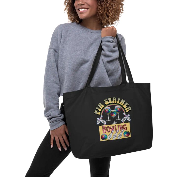 Pin Striker Bowling Tote Bag product image (2)