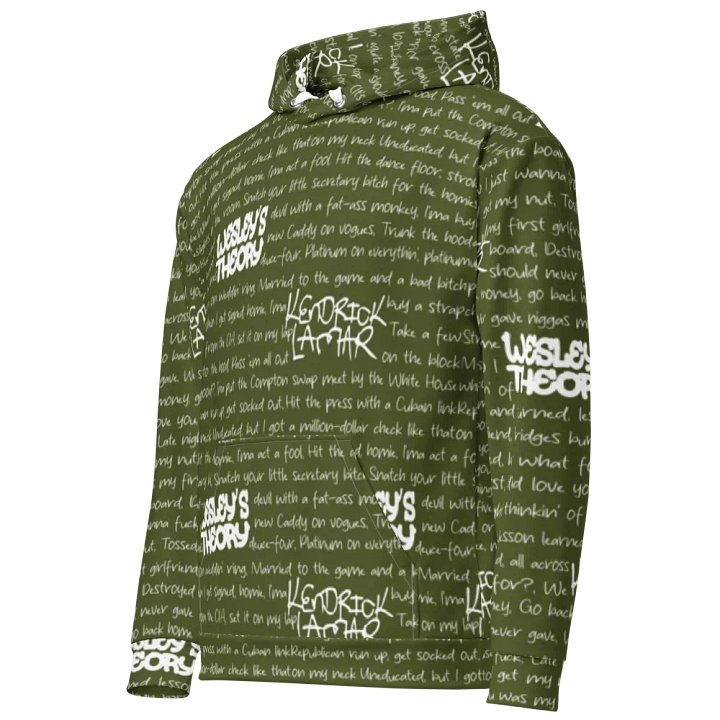 Wesley's Theory - Kendrick Lamar- GREEN - Unisex Hoodie product image (1)