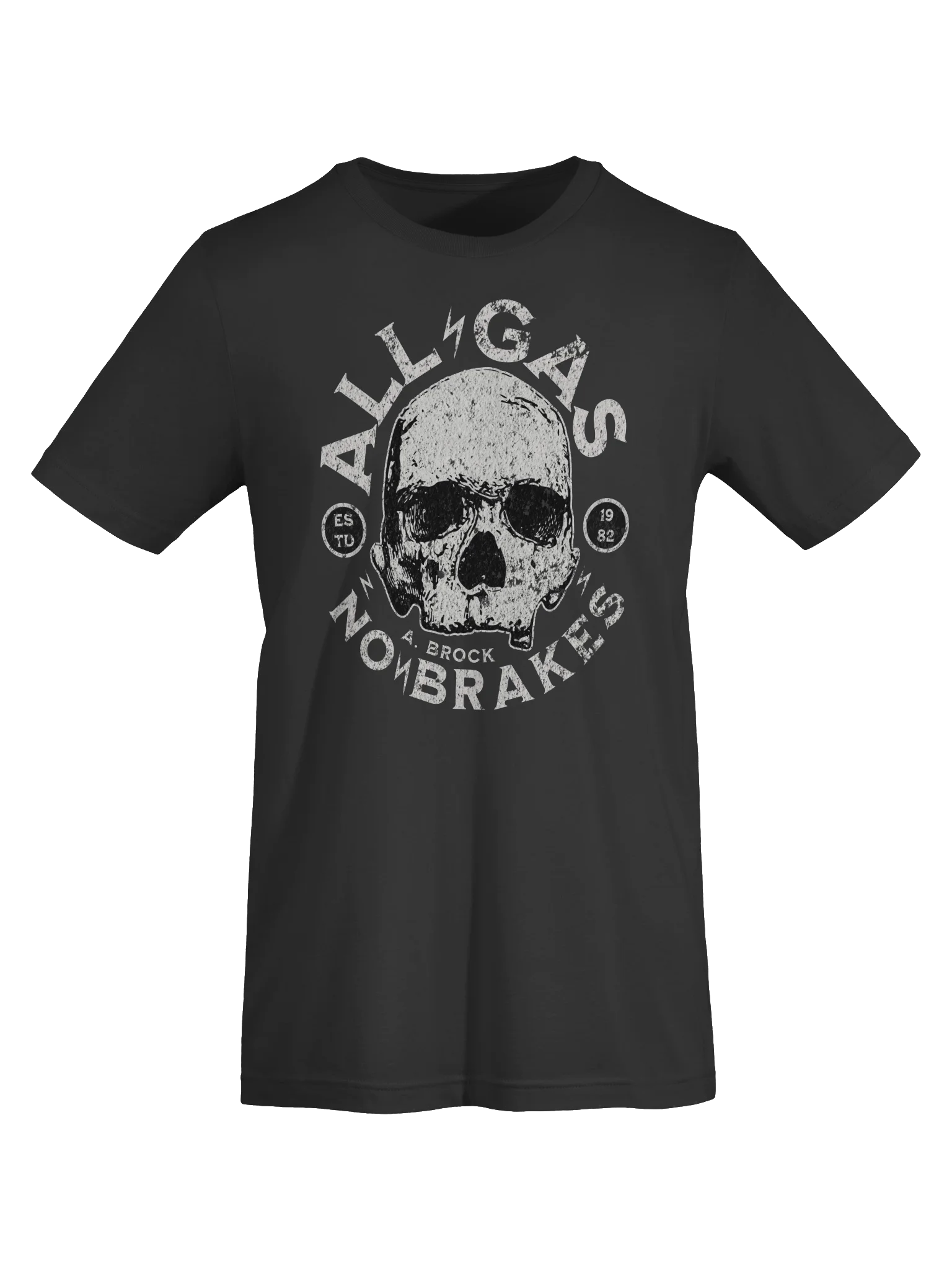ALL GAS NO BRAKES - A. BROCK TEE product image (5)