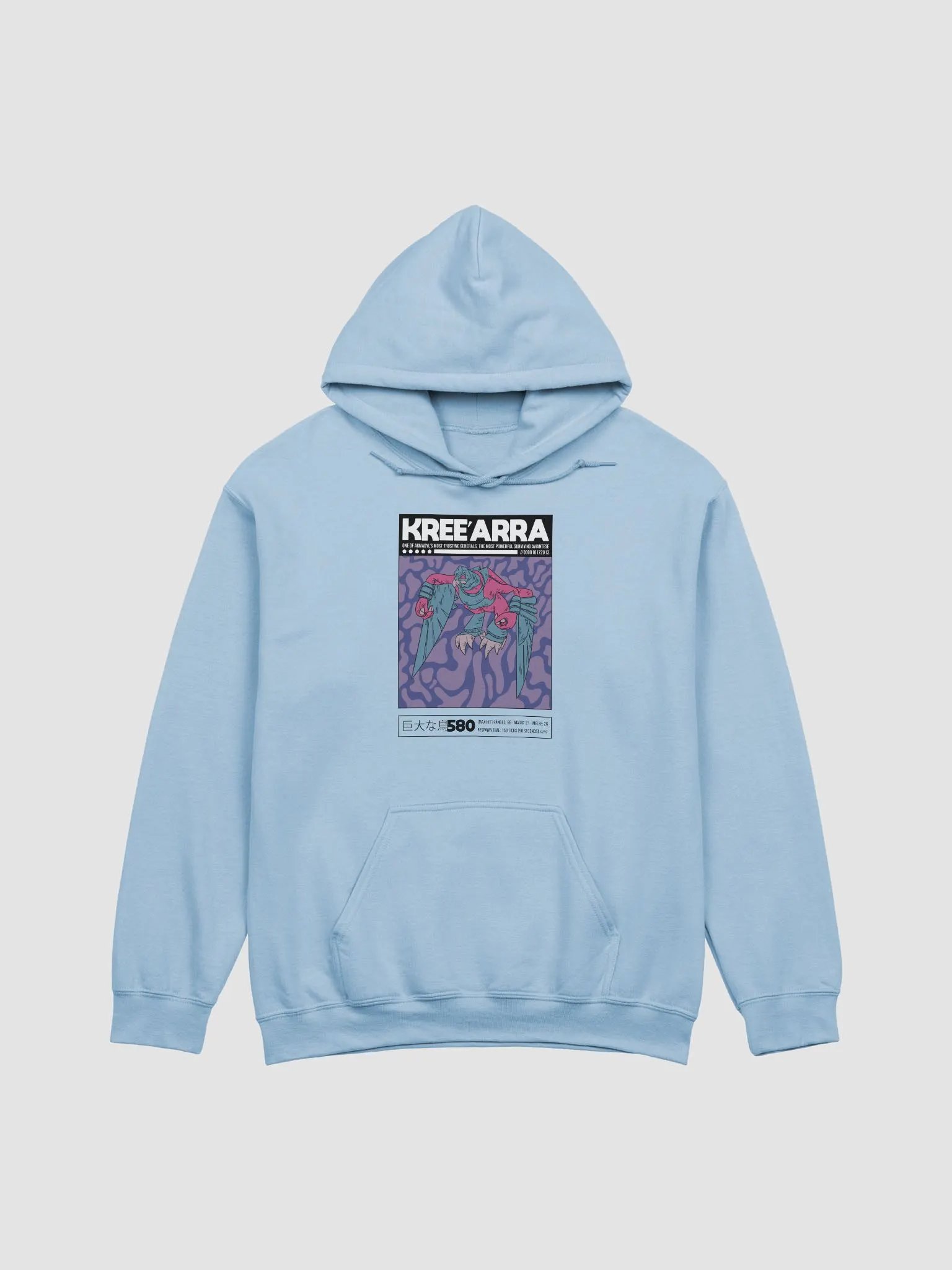 Kree'arra - Hoodie (White Text) product image (1)