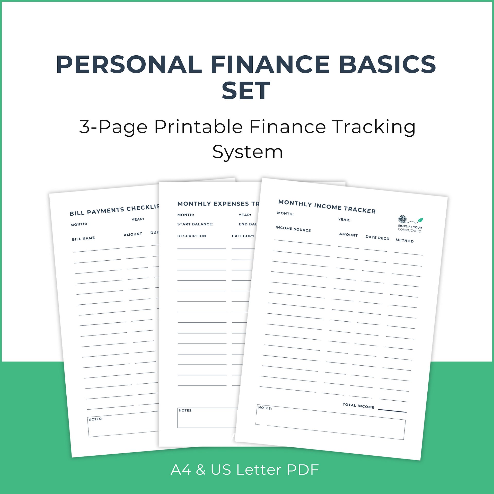 Personal Finance Basics Set product image (1)