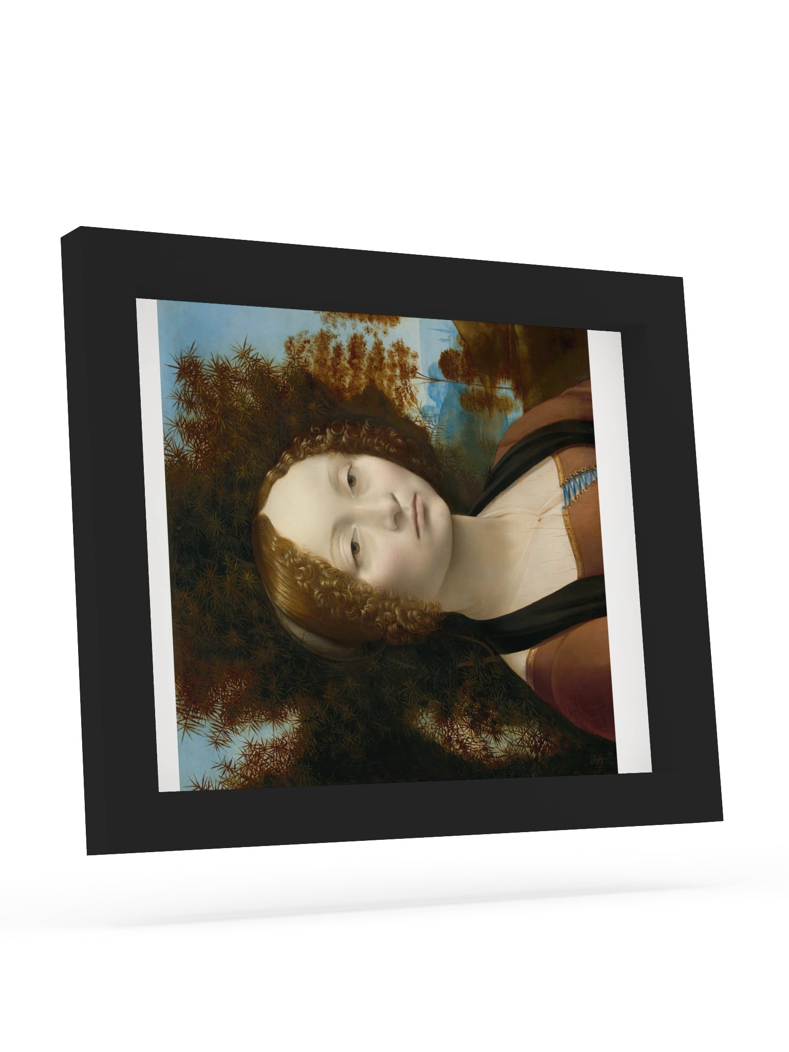 Leonardo da Vinci, Ginevra de' Benci (c. 1475) Fine Art Print product image (23)