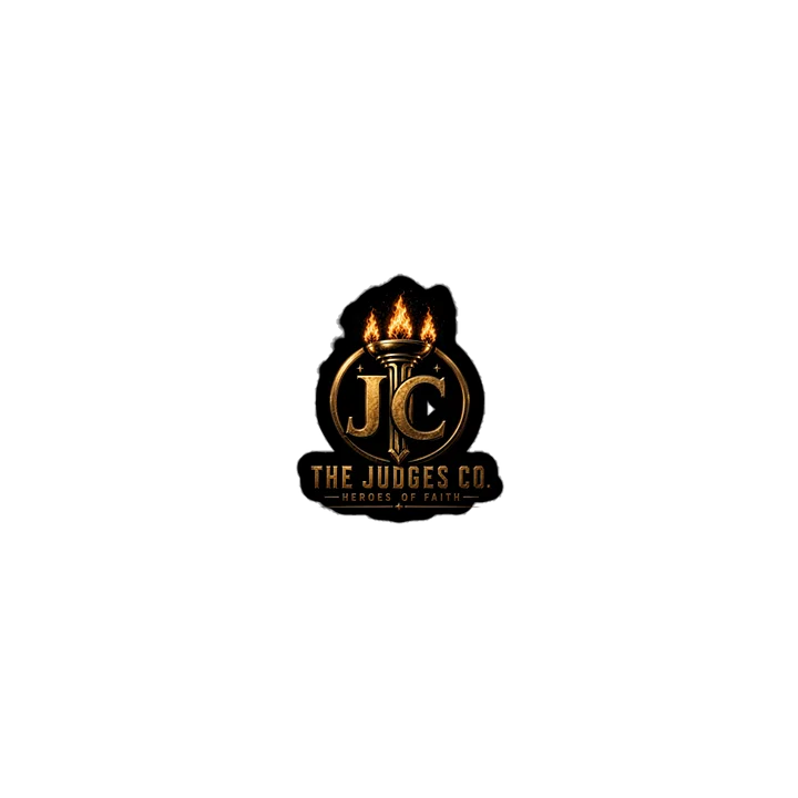 JC Heroes of Faith Flame Logo Sticker product image (1)