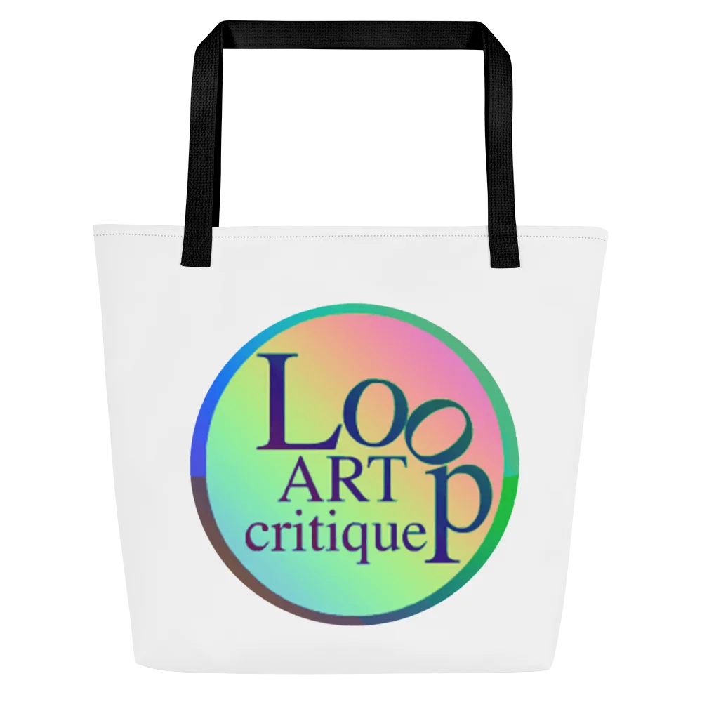 Tote Bag with Glitch Logo product image (1)