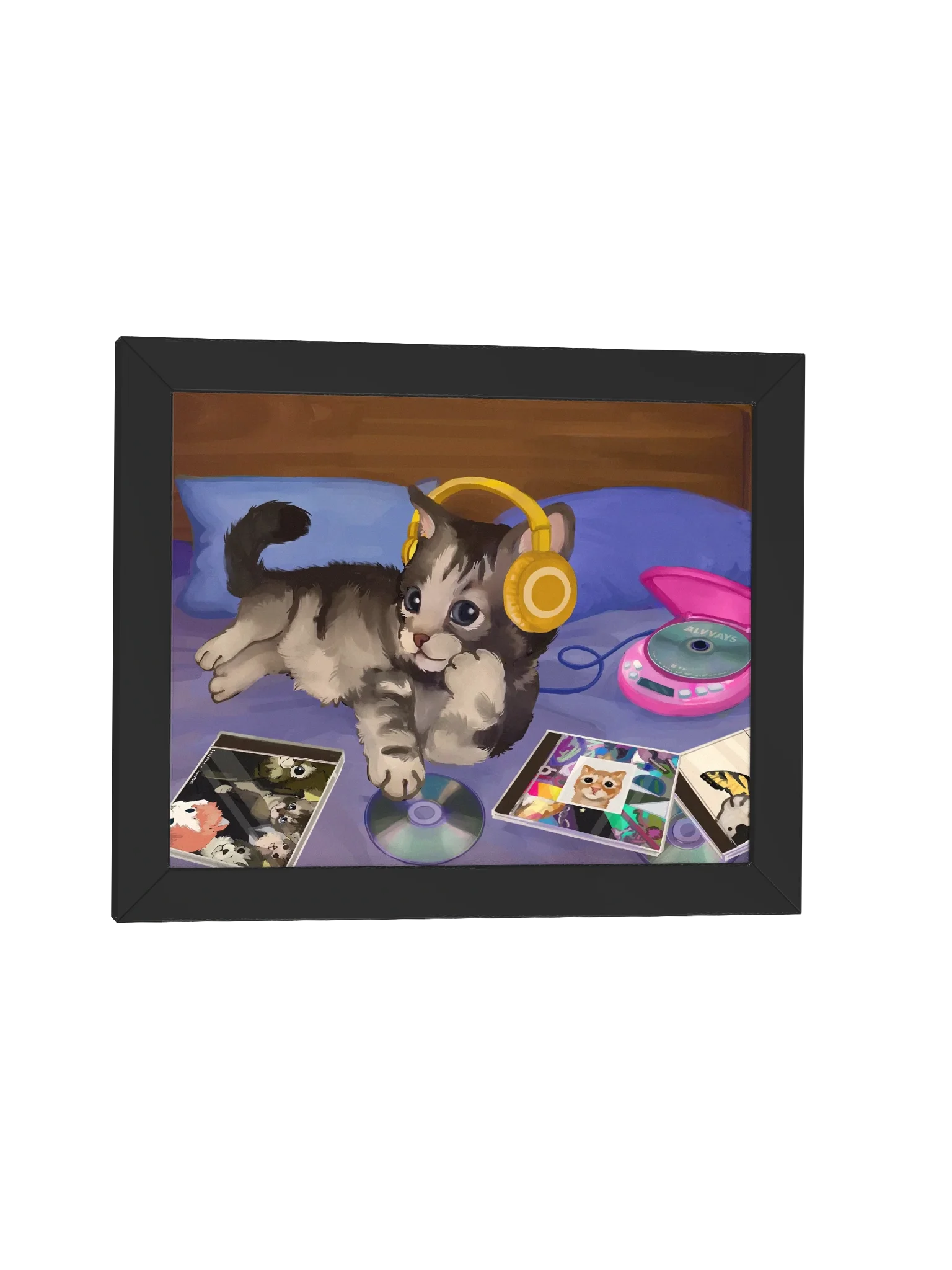 Framed poster Nostalgic Cat product image (1)