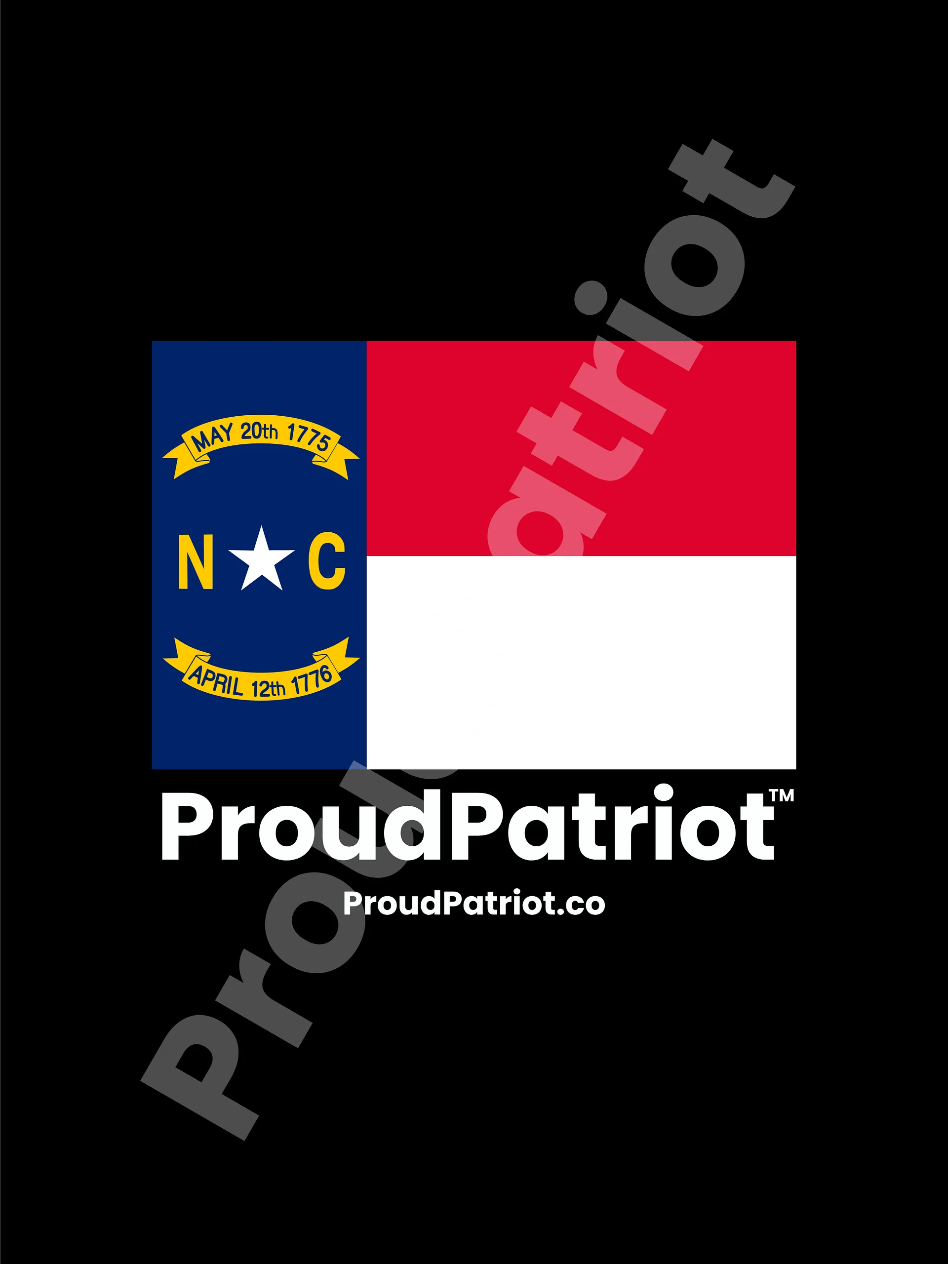 North Carolina Proud Screensaver Dark Mode product image (1)