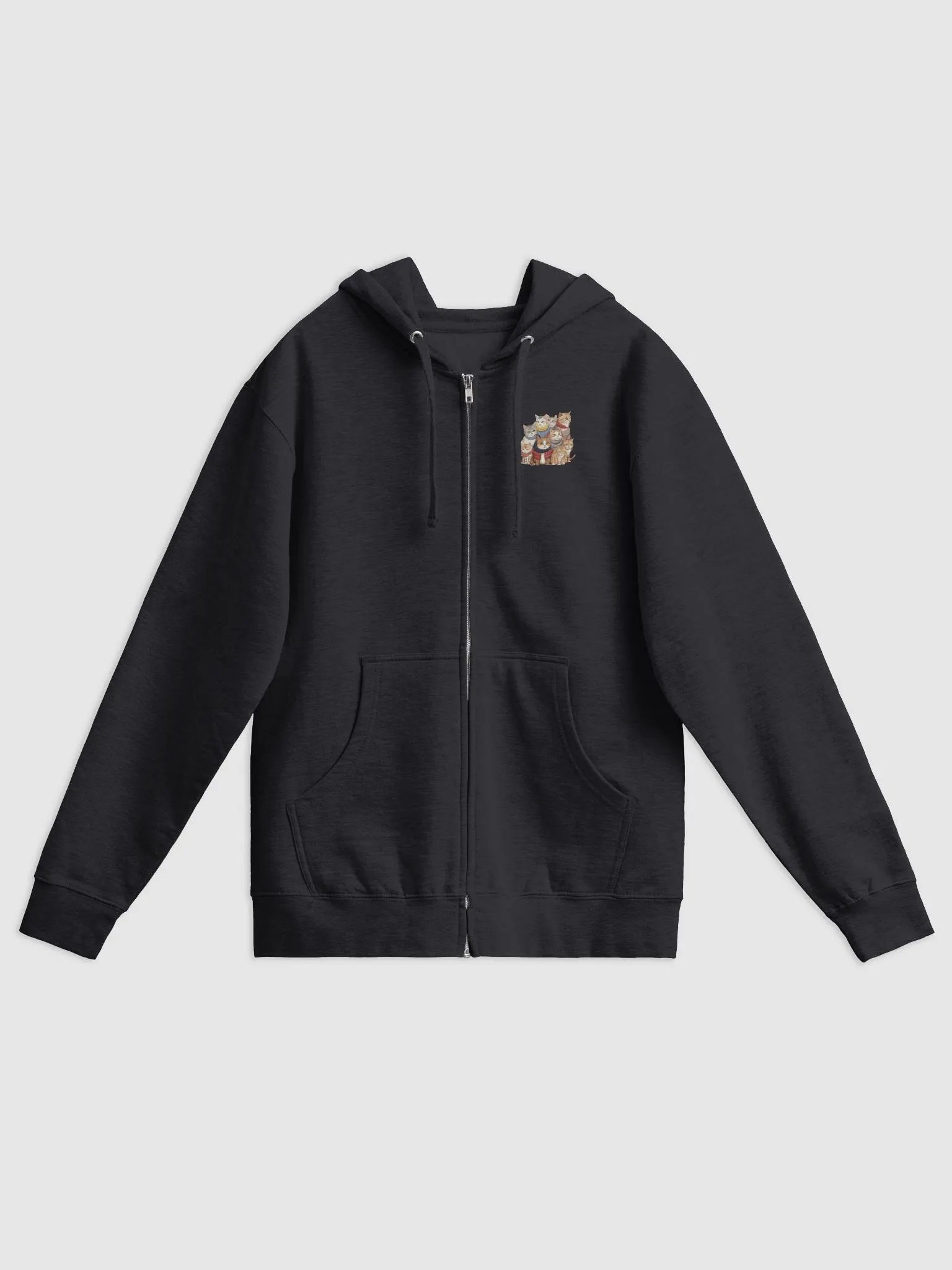 Adorable Funny Cats Hoodie zip product image (1)