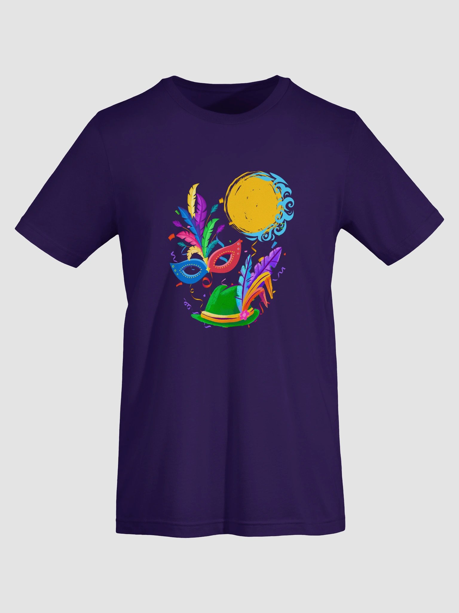 Festive Carnival Mask T-Shirt product image (4)