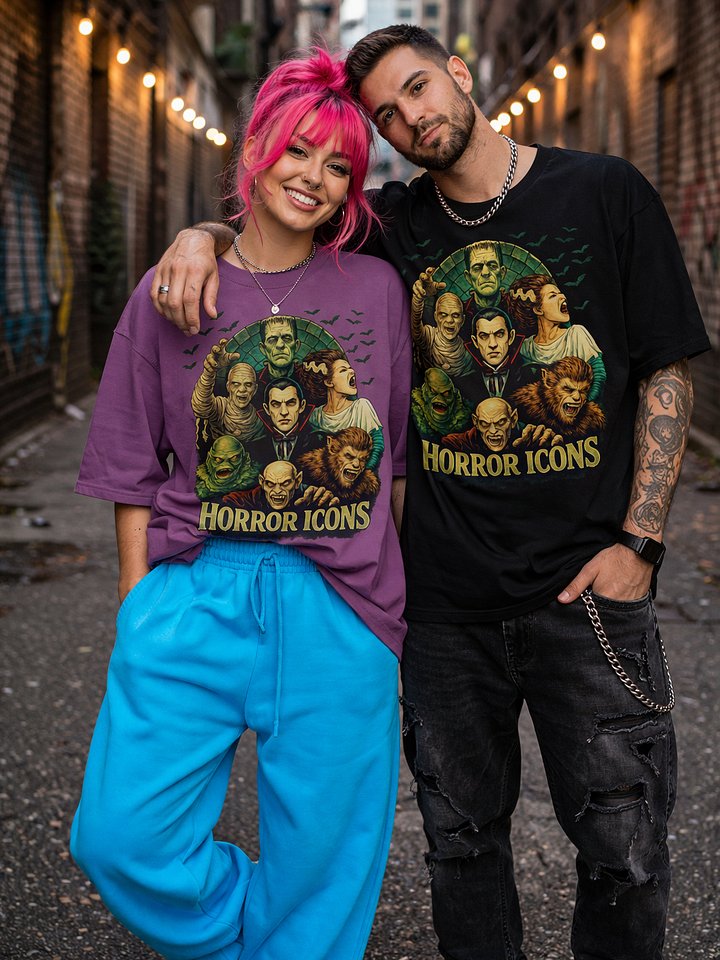 Horror Icons T-Shirt product image (5)