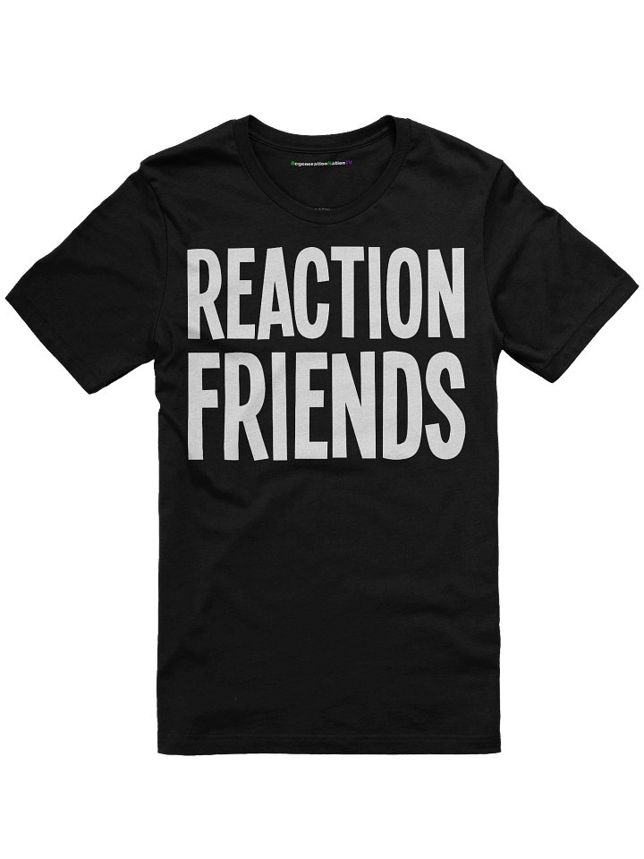 Reaction Friends Text - Text Supersoft Unisex T-Shirt - RNTV Signature Collection product image (1)