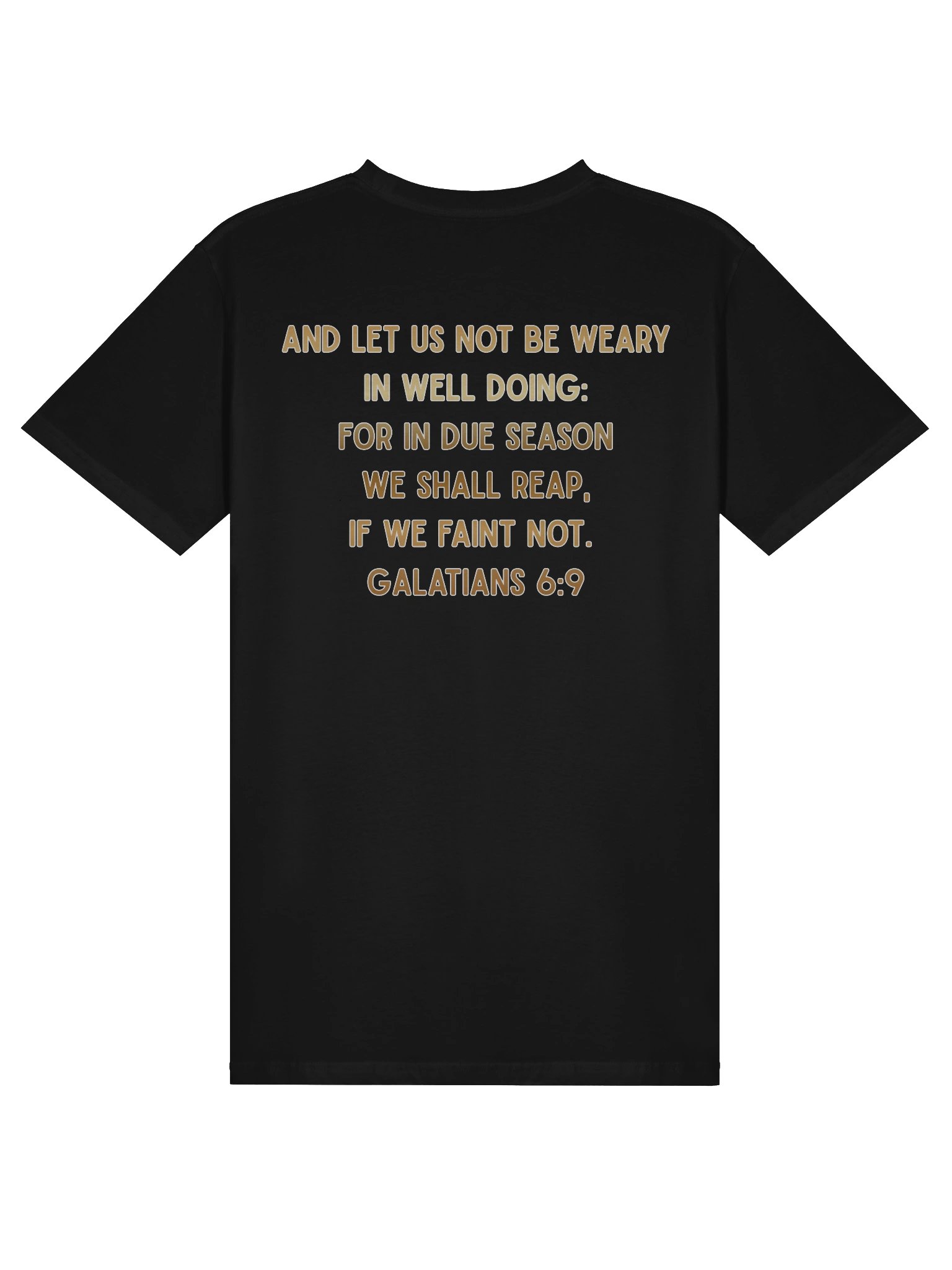 Don't Quit Galatians 6:9 Empowerment Unisex Collage Tee product image (2)
