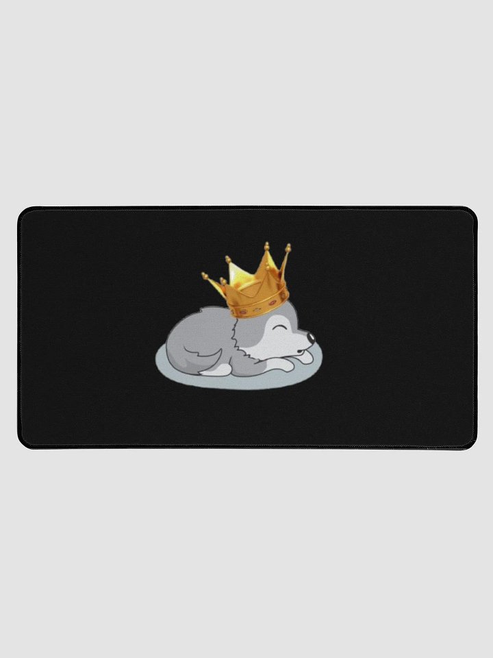 Sleepy Wolf Desk Mat! product image (1)