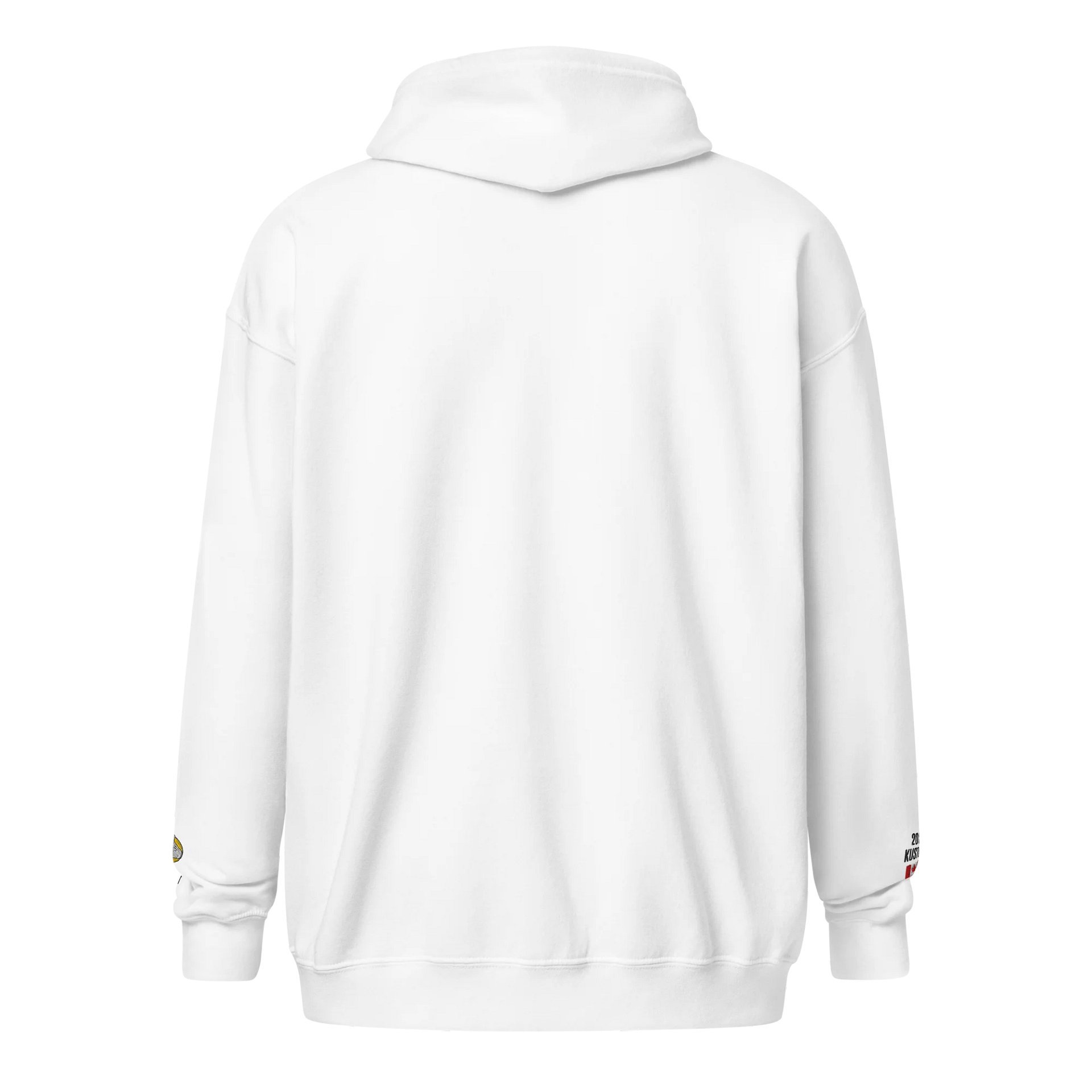 Kustom Zipup Hoodie (White) product image (4)