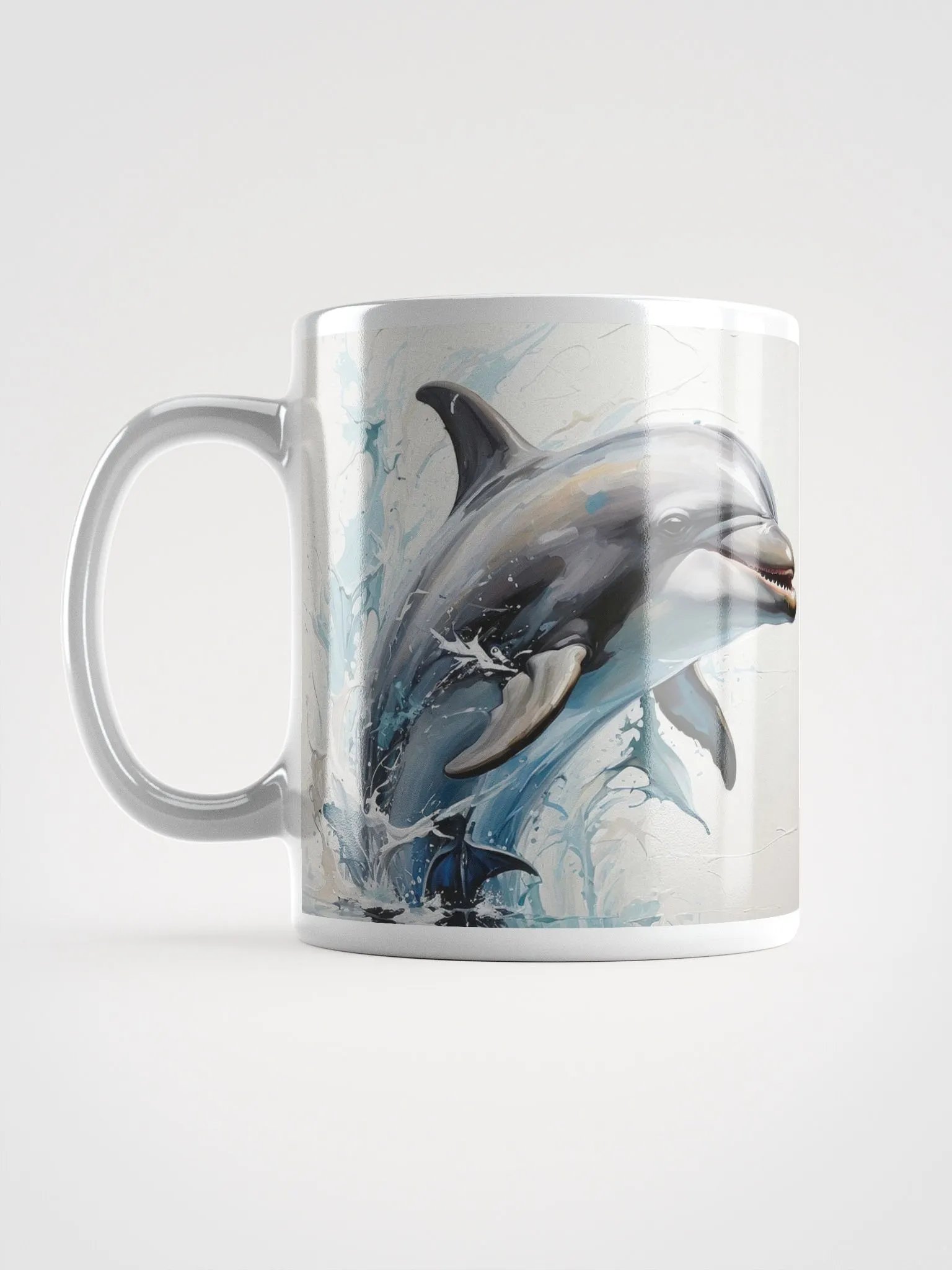 Deep Blue Dream Dolphin Mug product image (6)