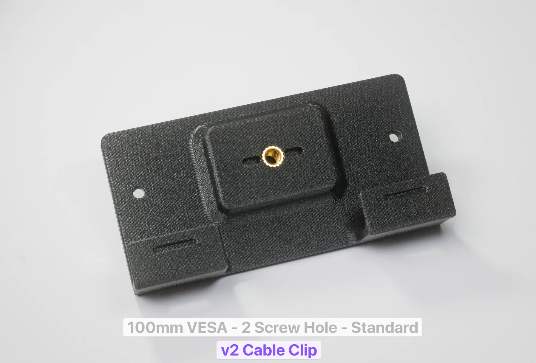VESA 100mm to 1/4"-20 Adapter (2-screw) product image (4)