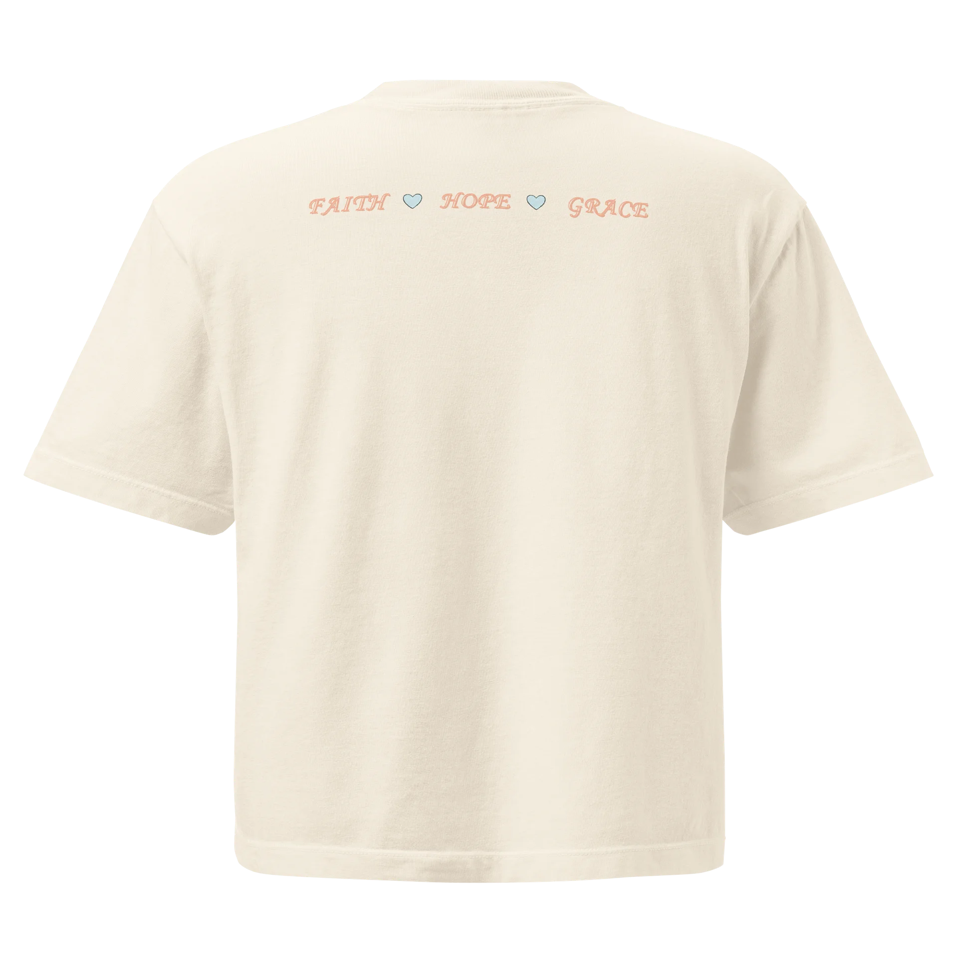 Colossians 3:23 Collection | Women’s Heavyweight Boxy Tee product image (4)