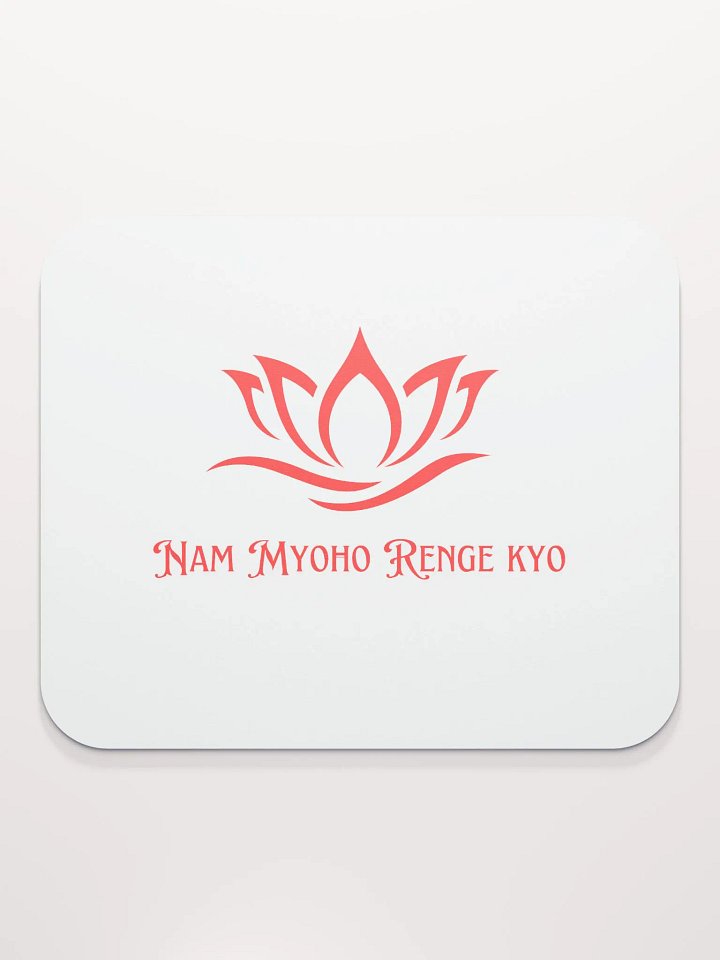 NMRK Lotus Harmony Mouse Pad (Red) product image (2)