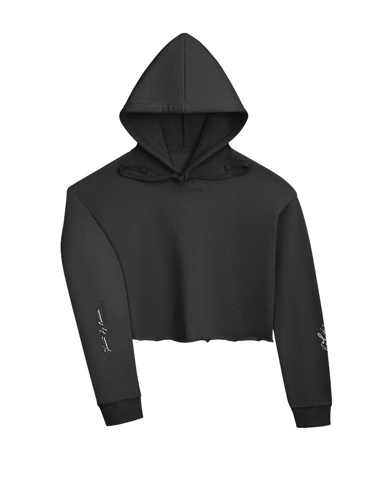 Solid through it All | Crop Hoodie product image (2)