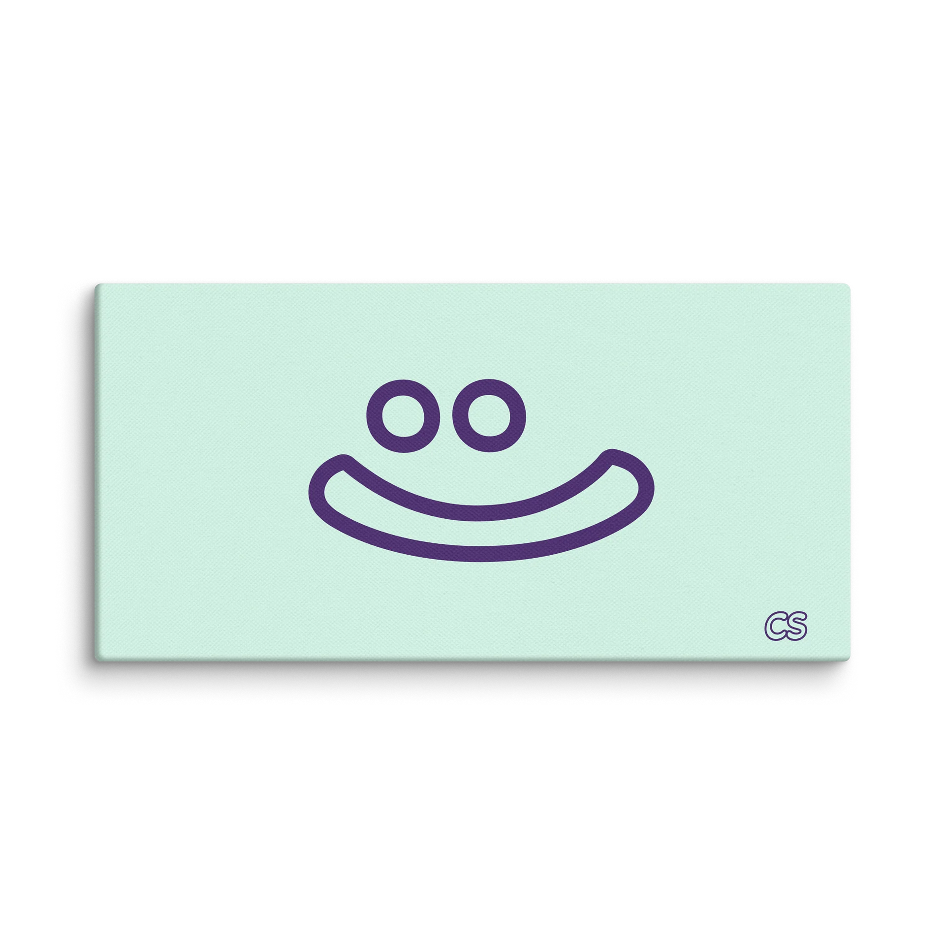 CS, Smiley 12"x24" Wall Art product image (1)
