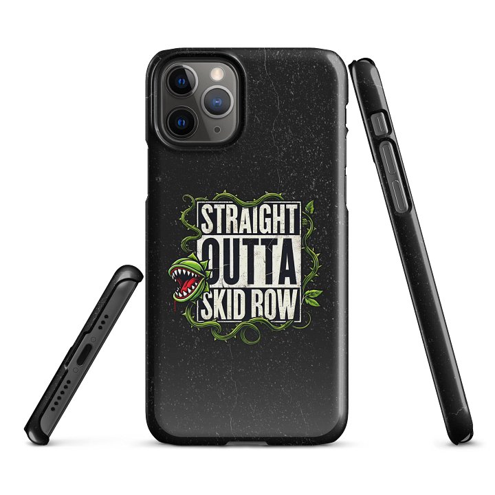 Straight Outta Skid Row Little Shop of Horrors iPhone Case – Snap-On Broadway Phone Cover product image (3)