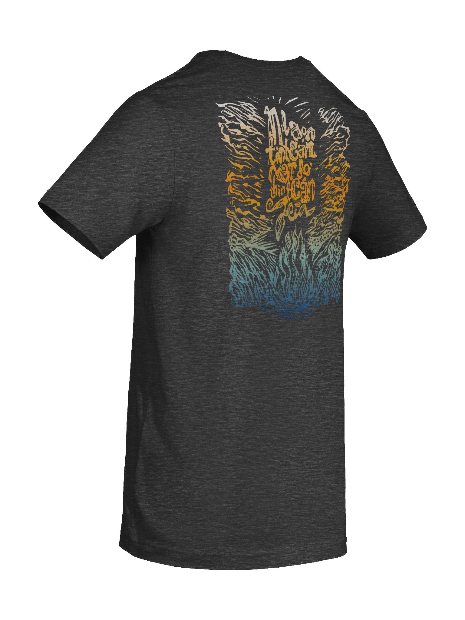 Níl aon tinteán mar do thinteán féin - Colour - Bella+Canvas Supersoft T-Shirt (Back Patch) product image (10)