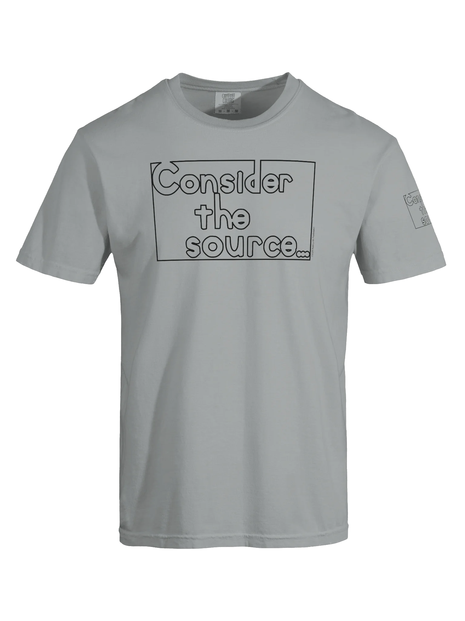 Consider the source T-shirt product image (1)