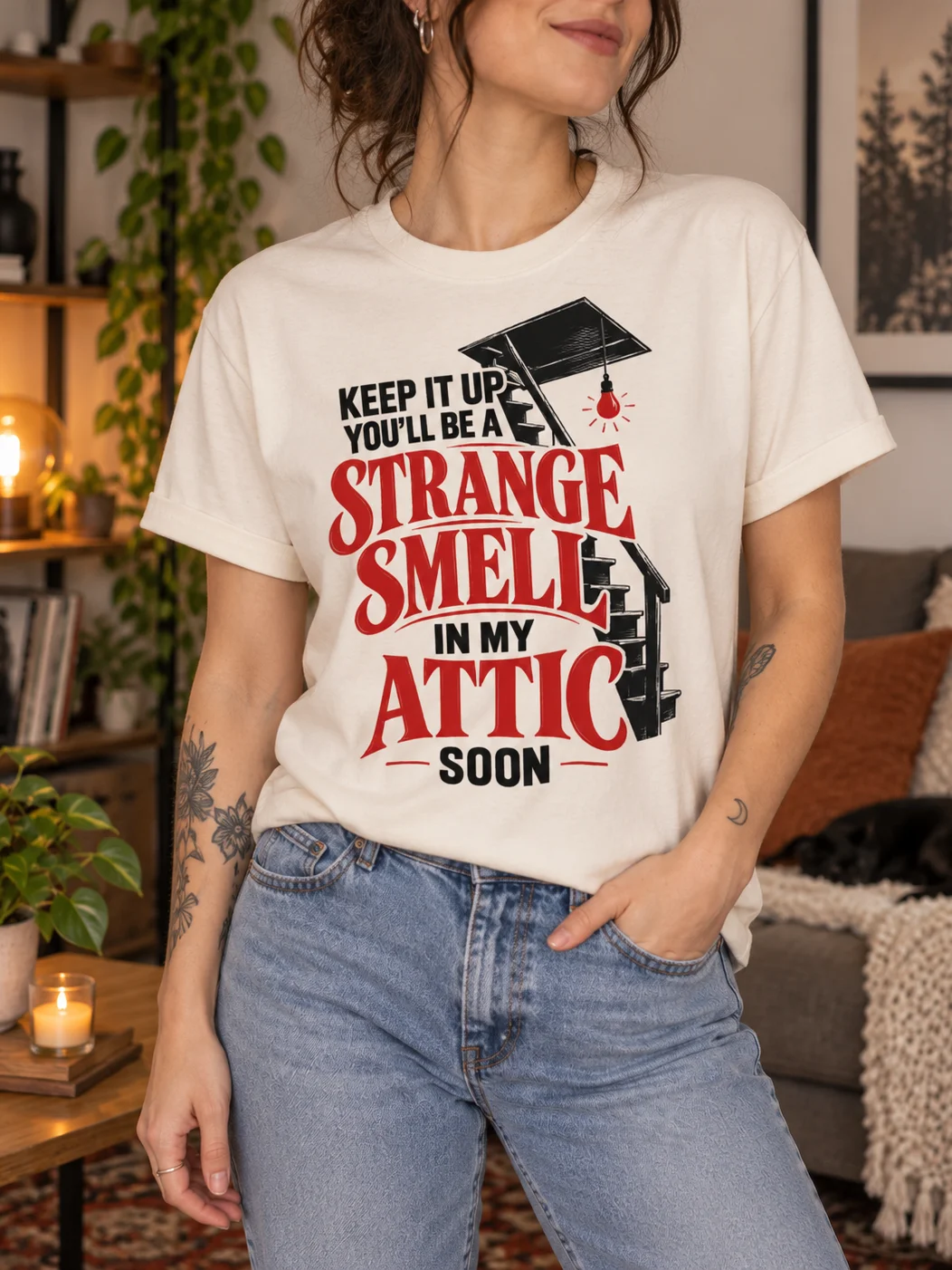 Strange Smell in My Attic T-Shirt product image (2)