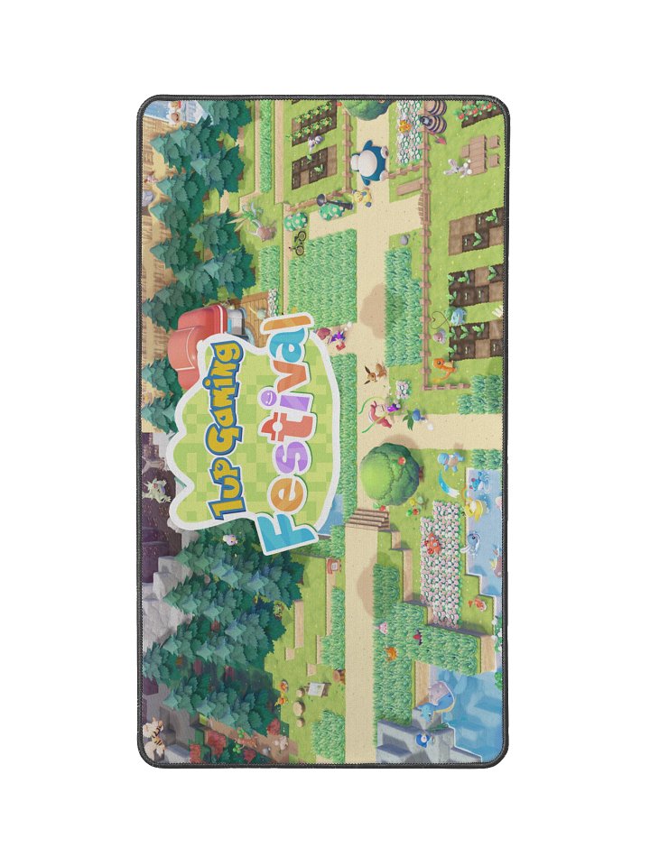 1UP Gaming Festival Pokopia Desk Mat 22x12 product image (1)