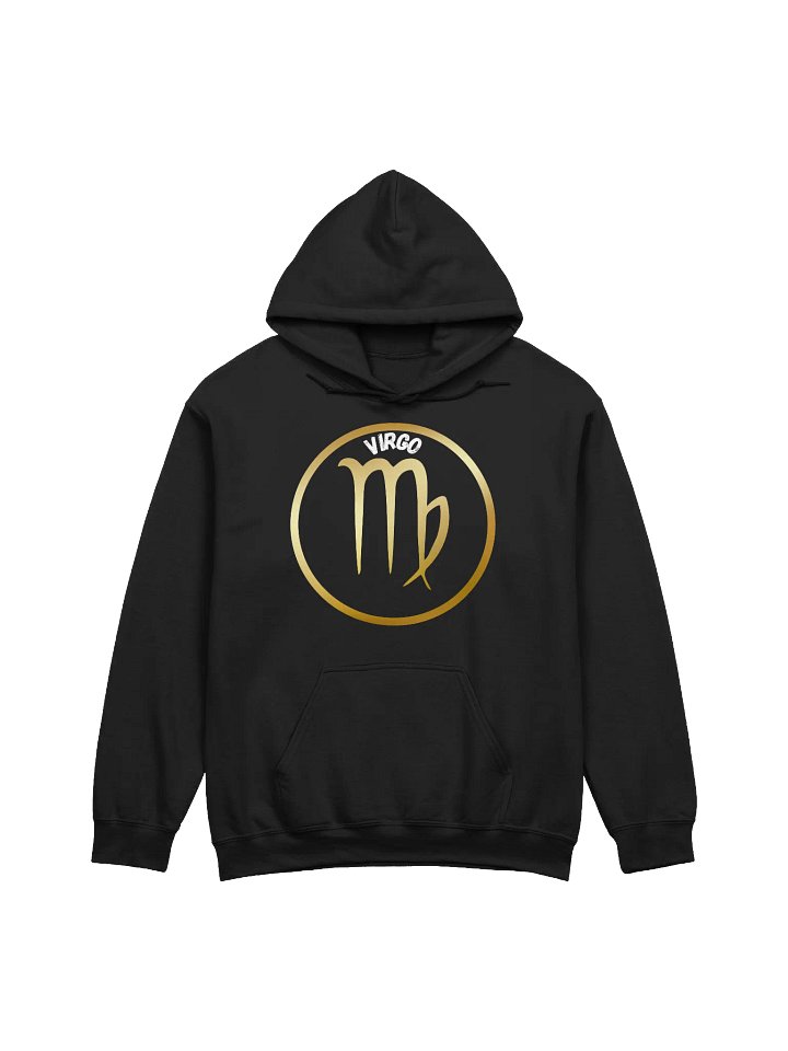 Golden Virgo Zodiac Symbol Hoodie product image (1)