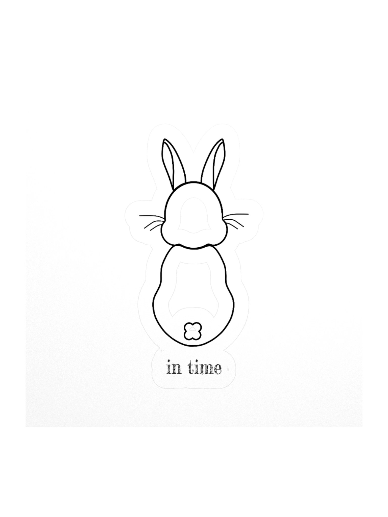 The Gentle Pause Kiss-Cut Stickers product image (1)