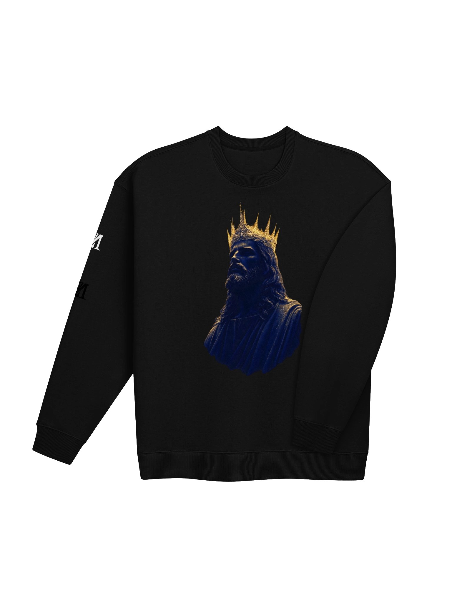 Golden Crown Profile Sweatshirt Organic product image (4)
