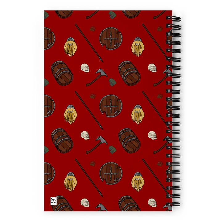 Barbarian Sprial Bound Notebook product image (2)