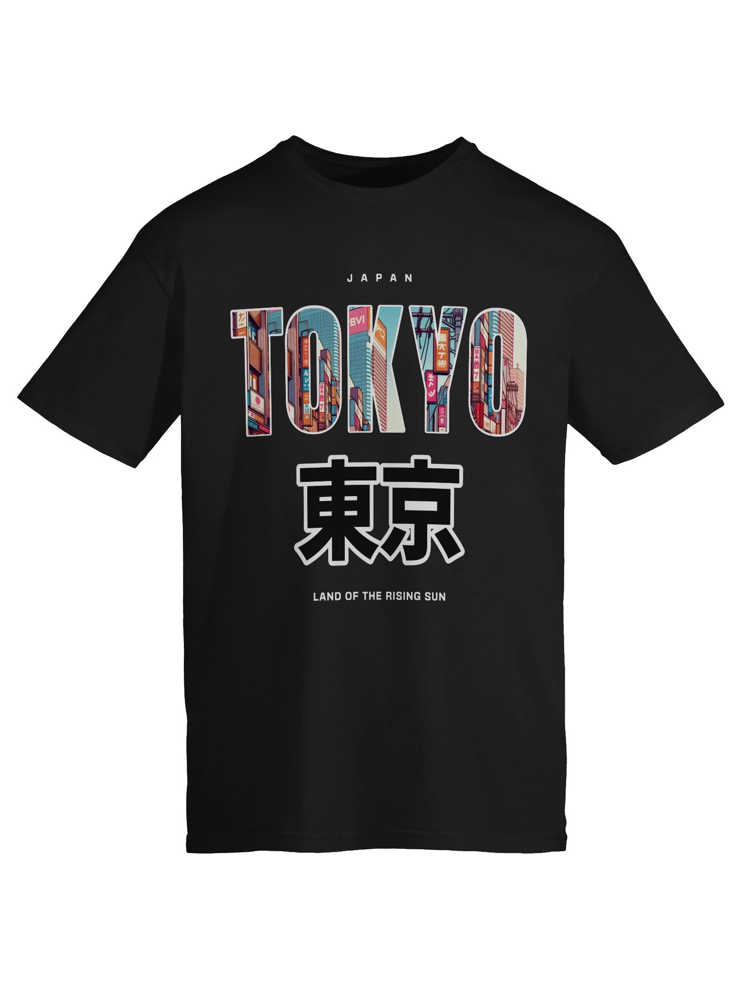 Tokyo Land of the Rising Sun T-Shirt - Gildan Softstyle product image (6)