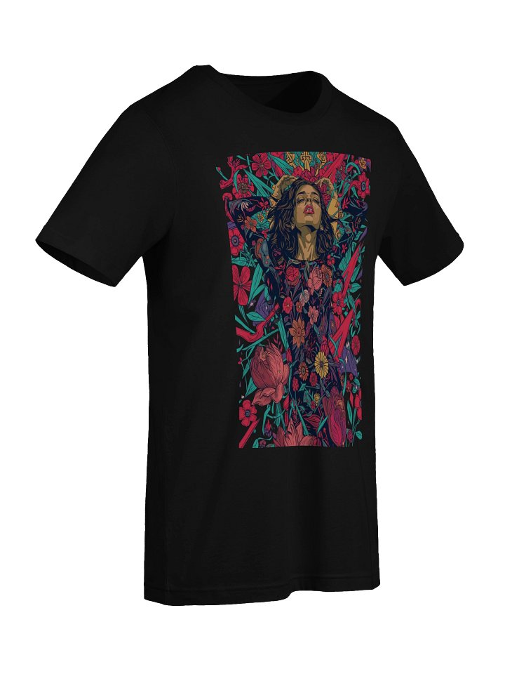 Floral Goddess Illustration Supersoft Tee product image (2)