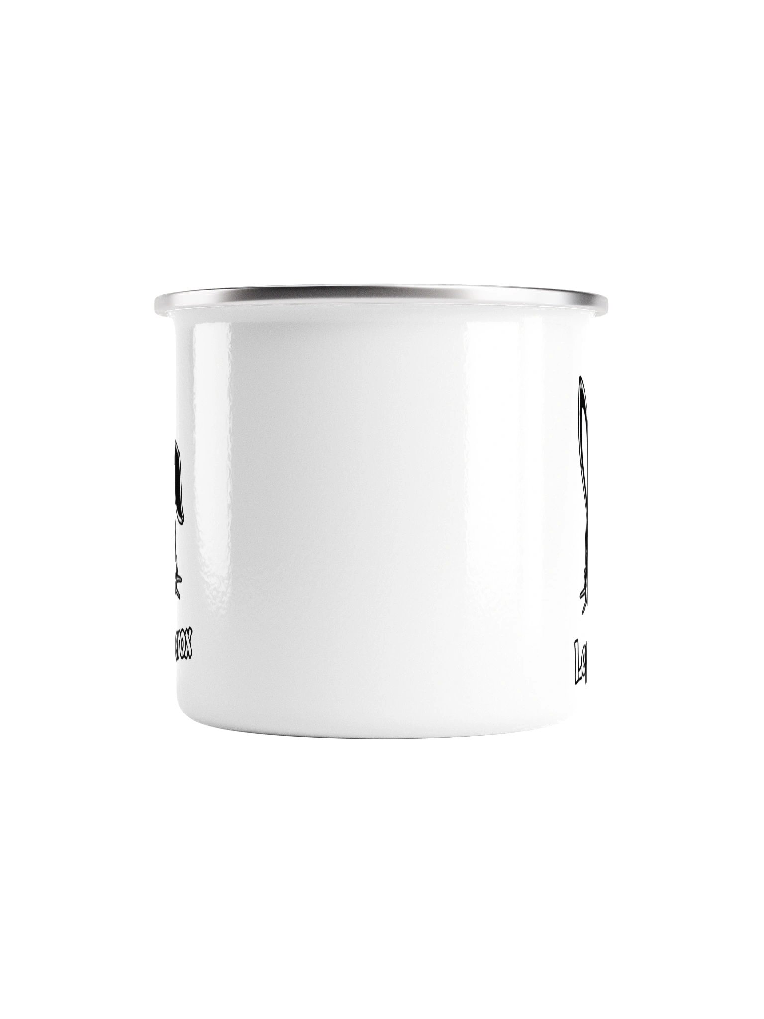 Lepus Ferox — Signature Logo — Enamel Mug product image (2)