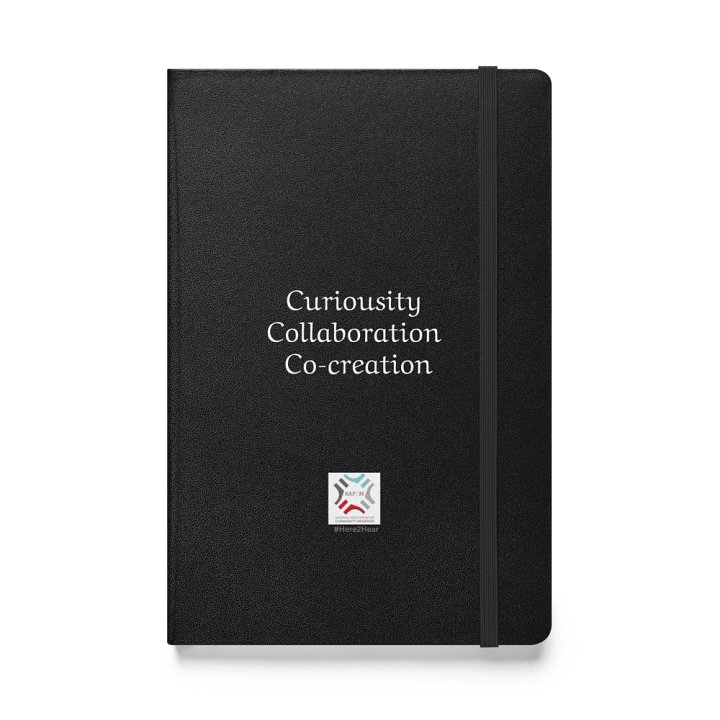 Curiousity Collaboration Co-creation Hardcover Journal product image (1)