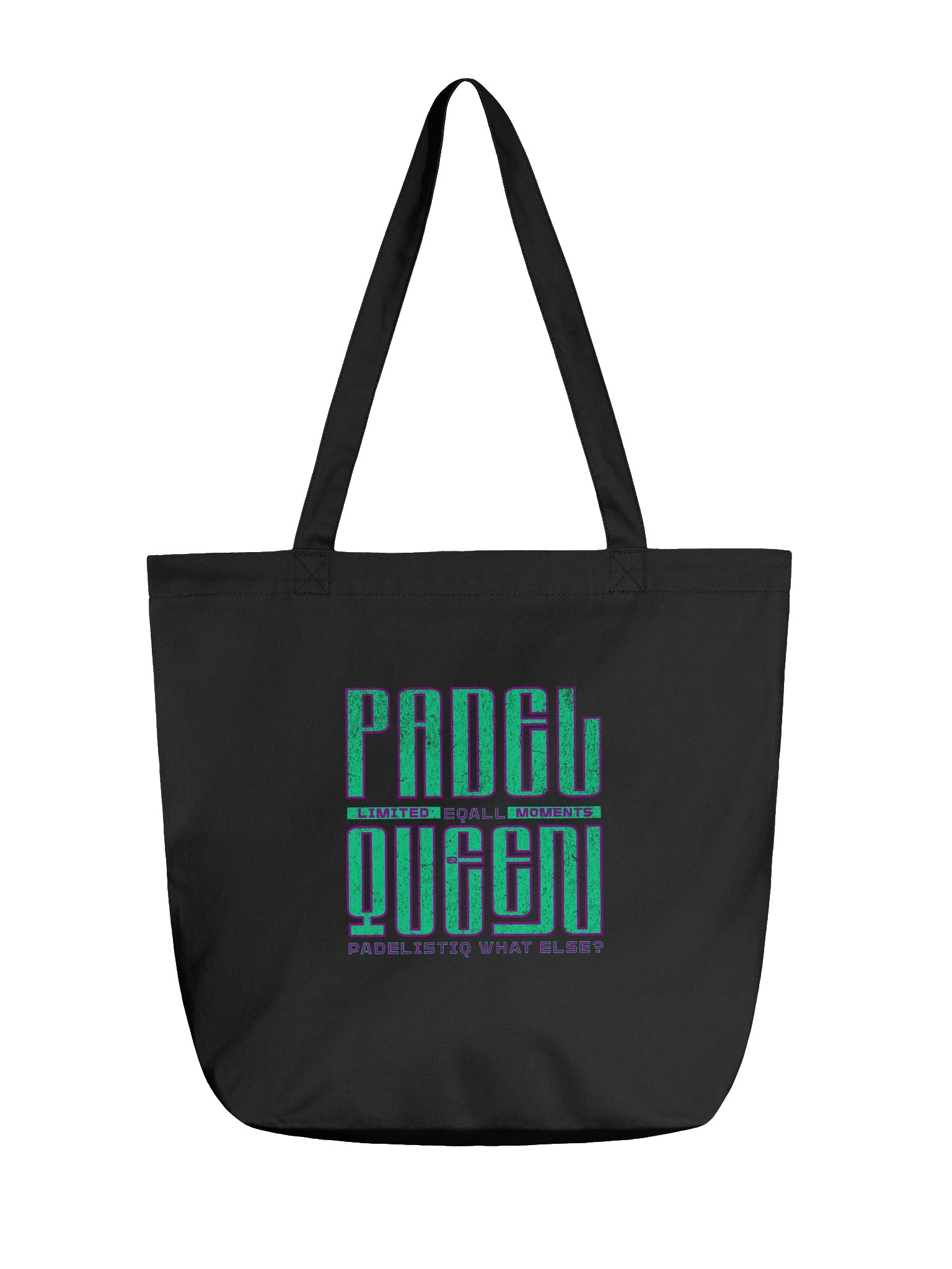 PADELISTIQ Queen ECO Tote_R3CVR.i by EQALL® Essentials_Purple / Turq. product image (3)