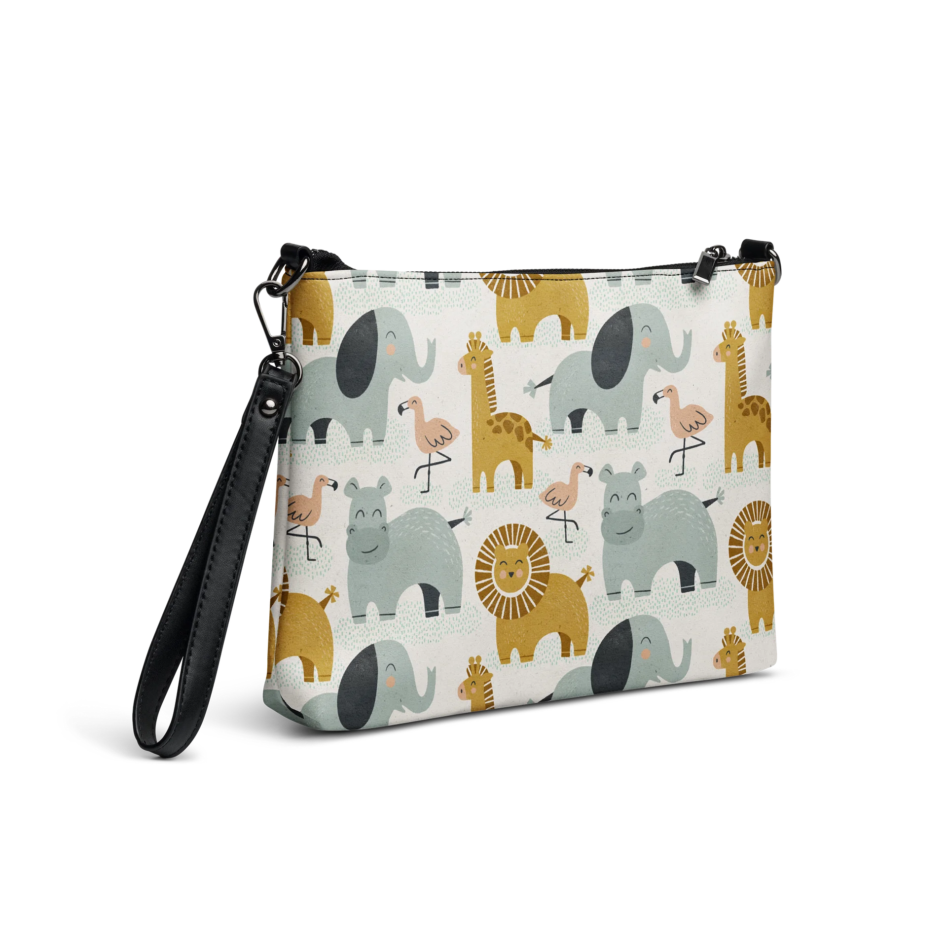 Retro Jungle Animals Convertible Crossbody Bag product image (5)