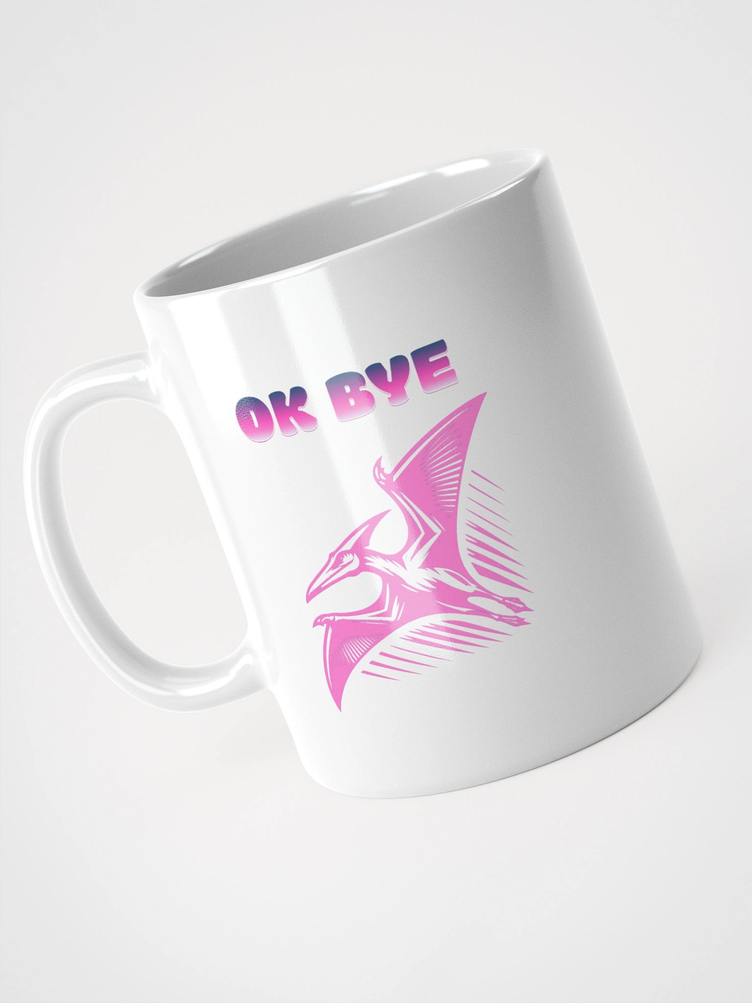 OK BYE/I'm here I'm there Stylized Mug product image (8)