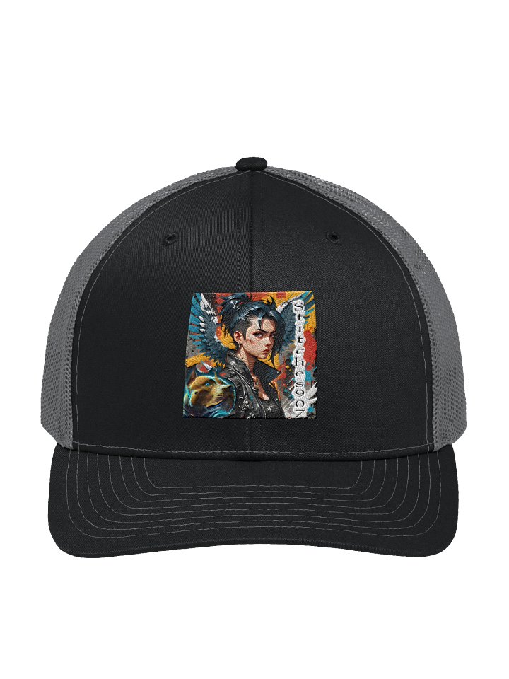 logo trucker hat product image (3)
