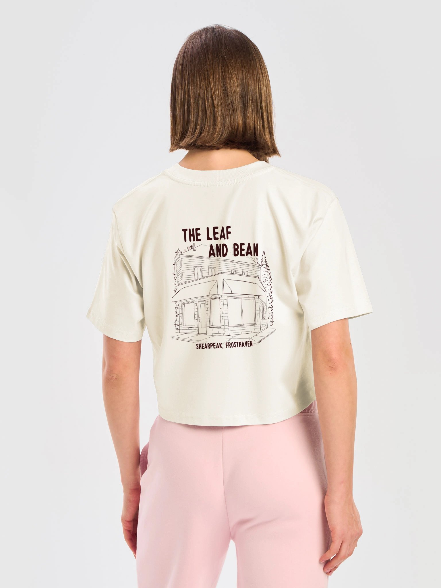 Leaf and Bean Cropped Tee product image (6)