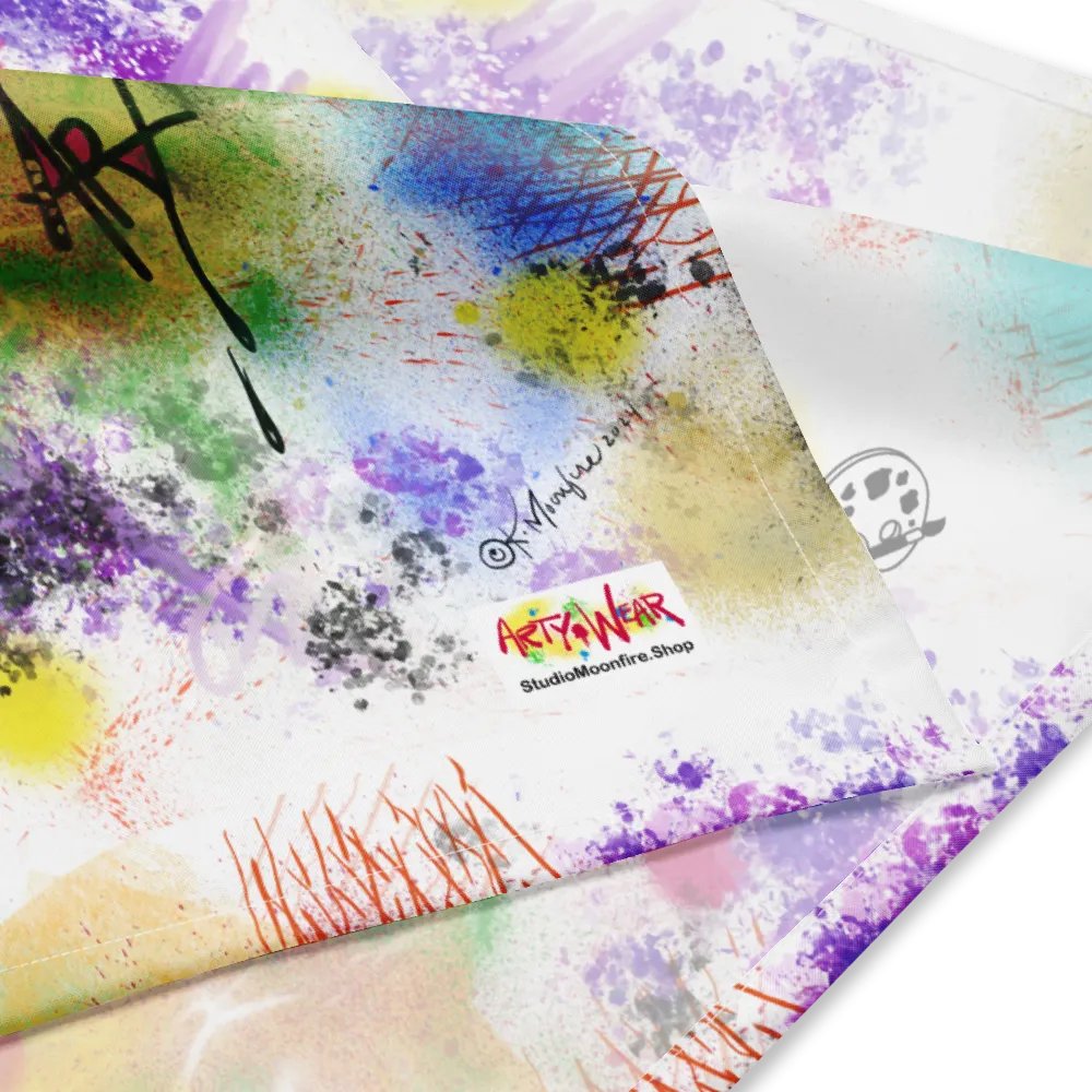 SplatterWear 'Rainbow Daze' Bandana product image (2)