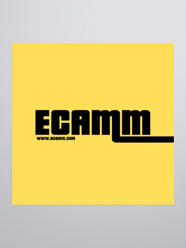 Ecamm Vintage Sticker - 3