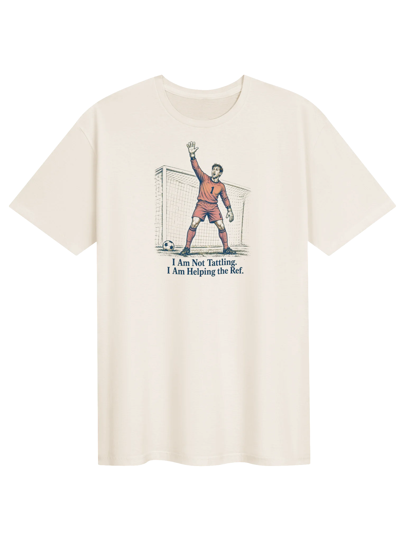 Helping the Ref Soccer Goalkeeper T-Shirt product image (1)