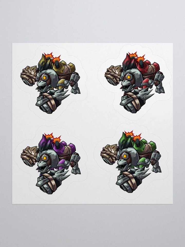 Gorilla Sticker Set product image (1)