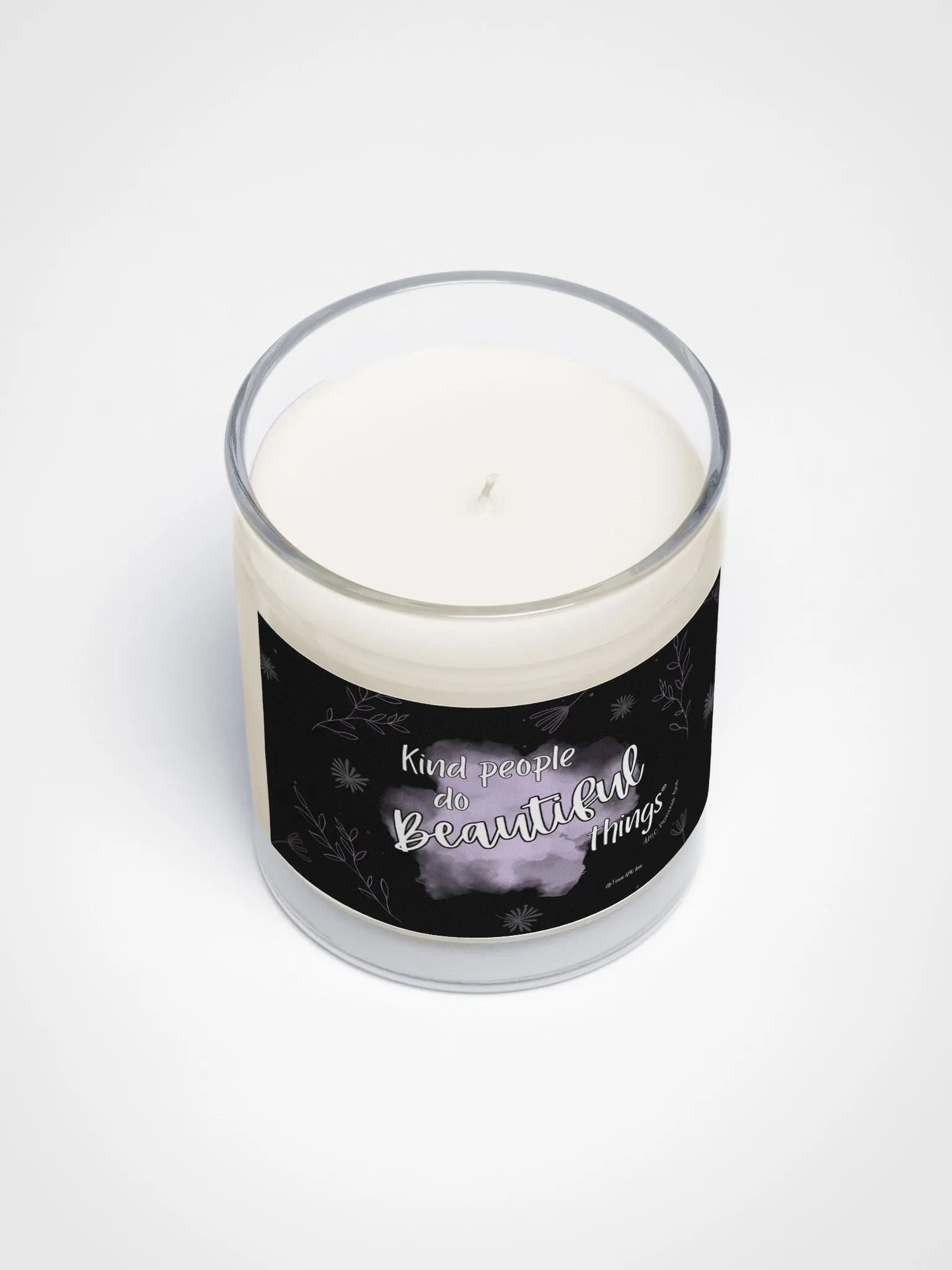 KPDBT - Black/Purple candle product image (3)